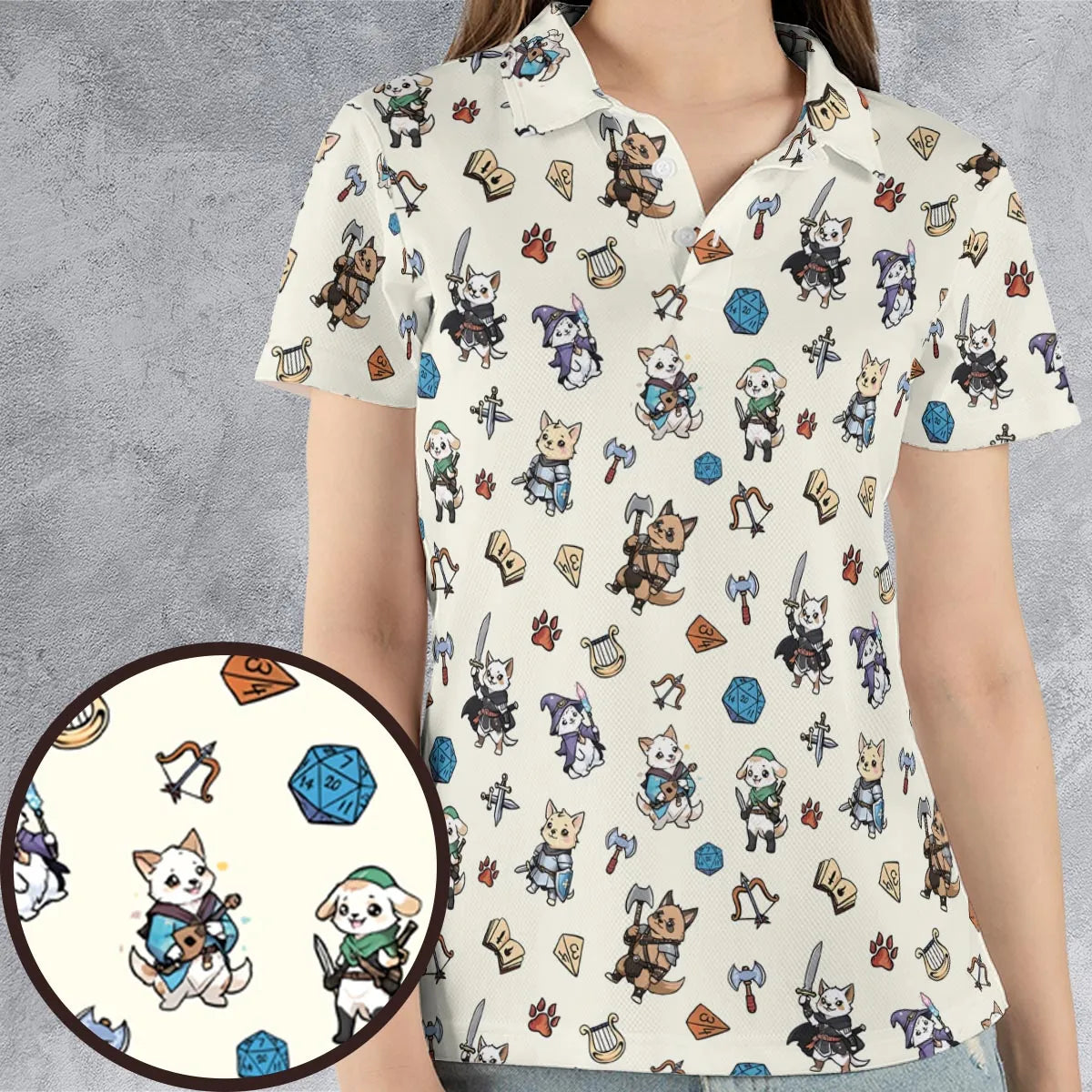 Unisex Polo Shirt - DJ4QTRCA