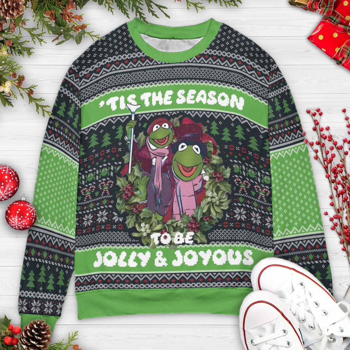 Ugly Christmas Sweatshirt - C5EVUS39