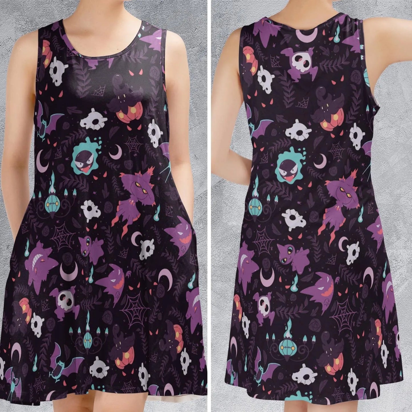 Casual Sleeveless Dress - XKGS9HUX