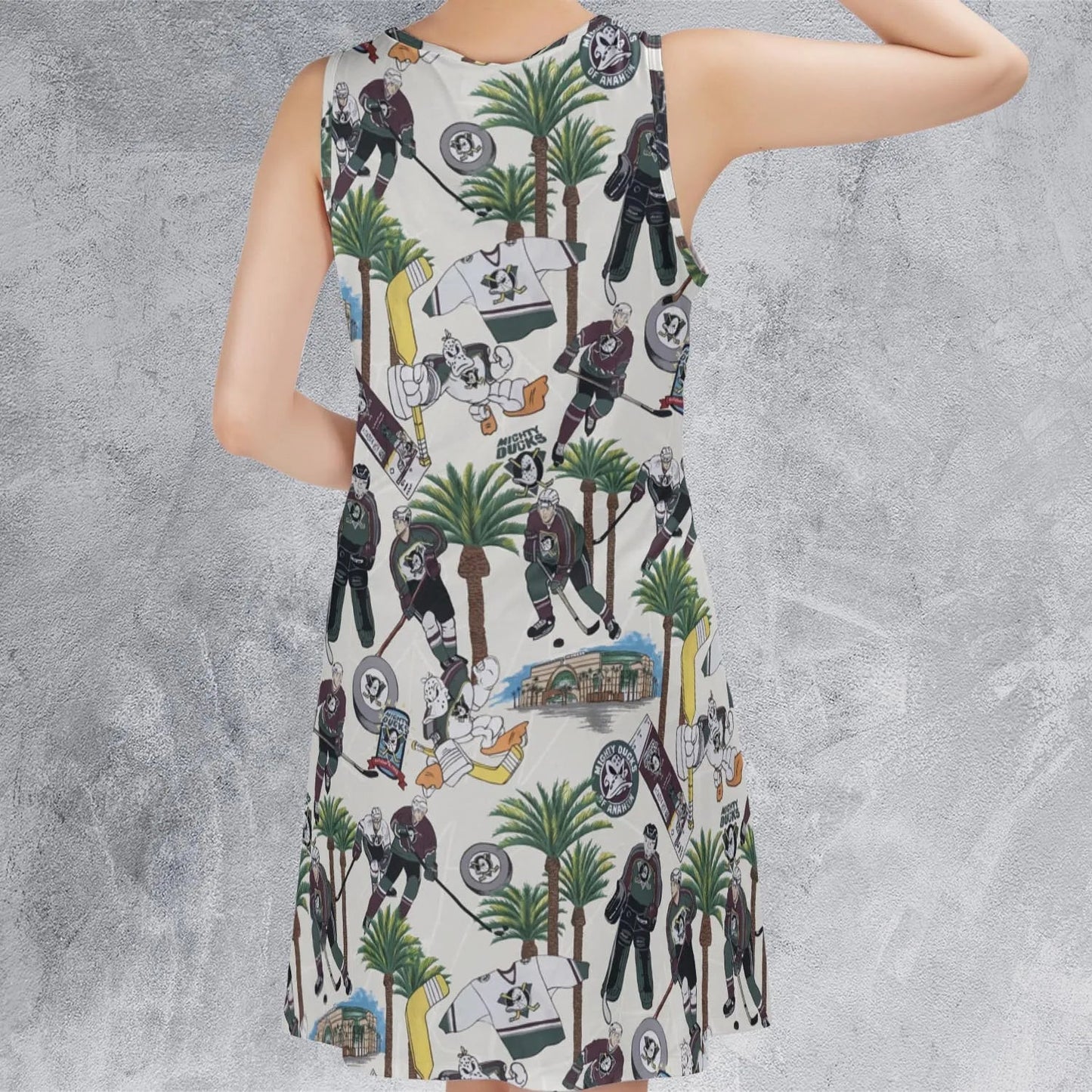 Casual Sleeveless Dress - K7SKVRV9