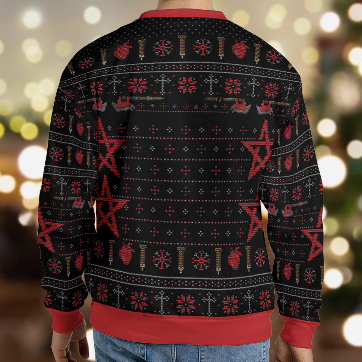 Ugly Christmas Sweatshirt - 3PHDRUMH
