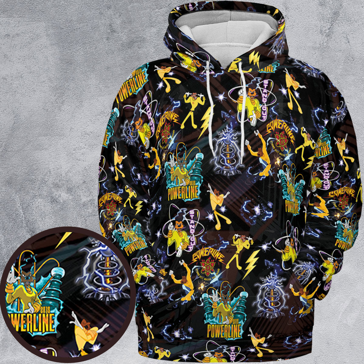 Full Print Hoodie - N2FWX2KR