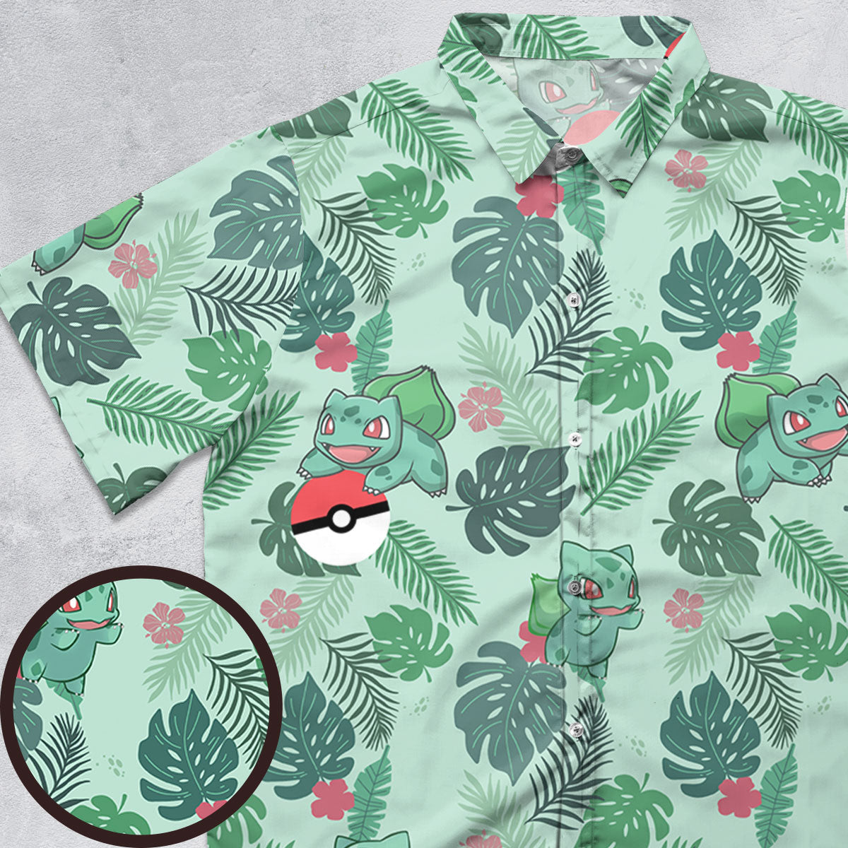 Short Sleeve Button Shirt - 61QPLL7E