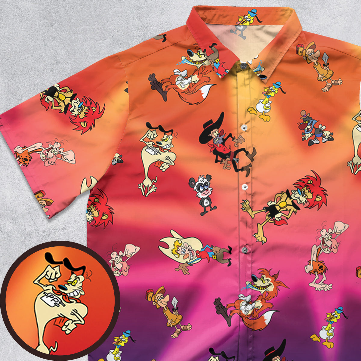 Short Sleeve Button Shirt - 647YFBF3