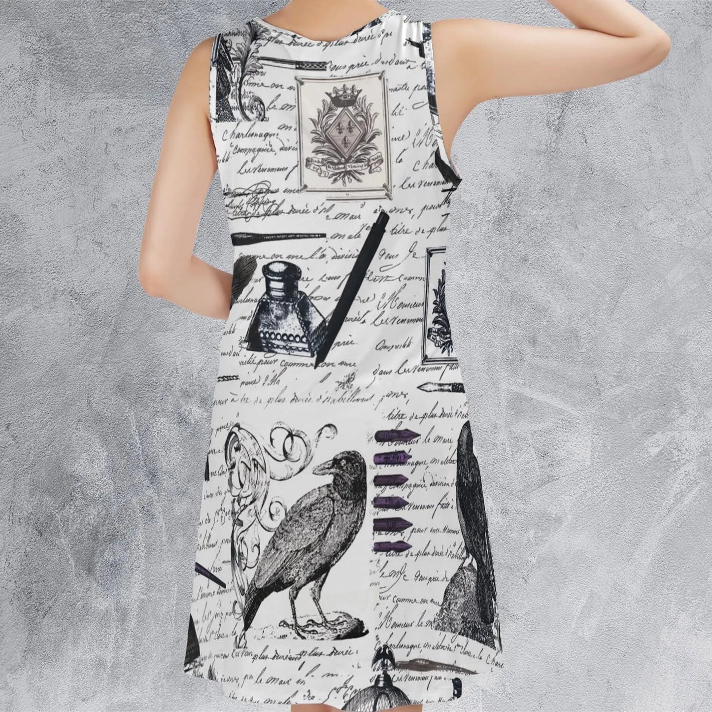 Casual Sleeveless Dress - 9KE8XJV3