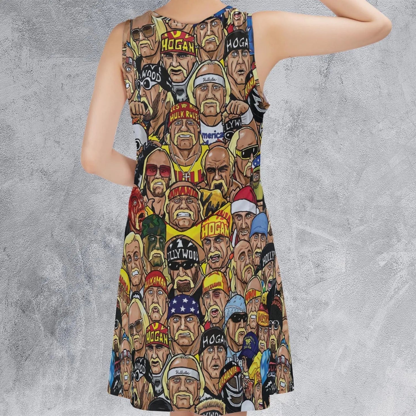 Casual Sleeveless Dress - NPHGV38G