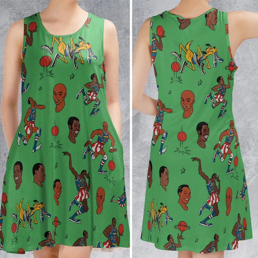 Casual Sleeveless Dress - 1W5G4ZPG