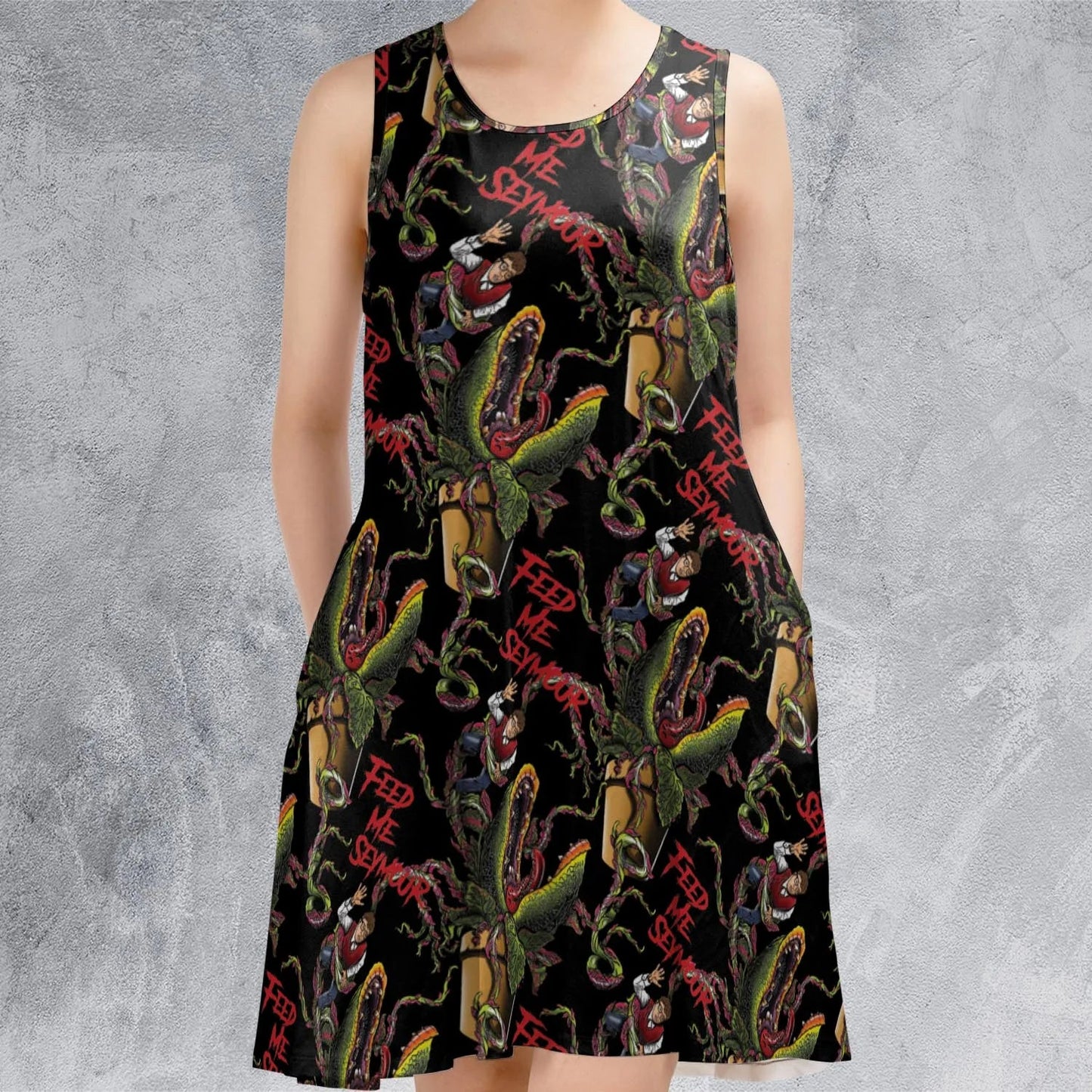 Casual Sleeveless Dress - WRMCH4ST