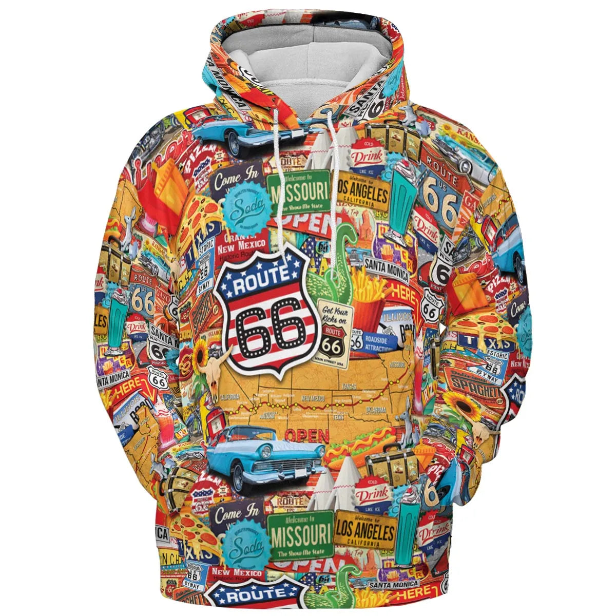 Full Print Hoodie - H2SDCQ7J