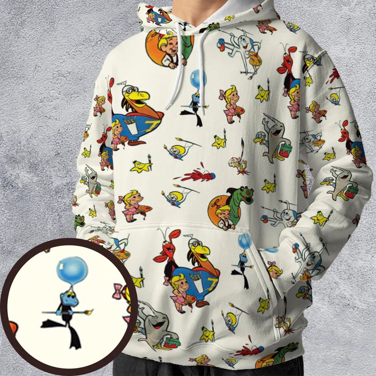 Full Print Hoodie - Y63PRYHC