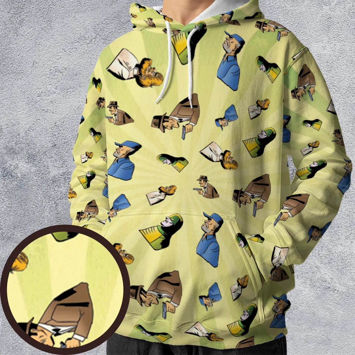 Full Print Hoodie - ZBFQUEP8