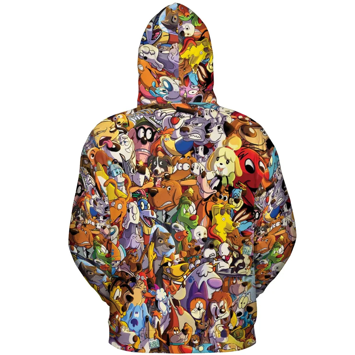 Full Print Hoodie - 1P2N3K1Z