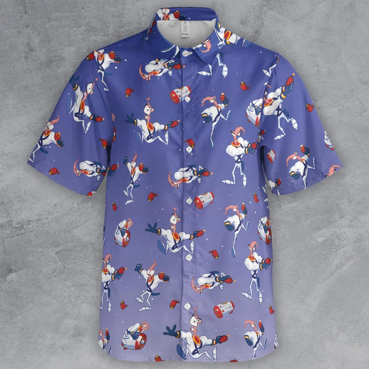 Short Sleeve Button Shirt - 7EFTD4BB