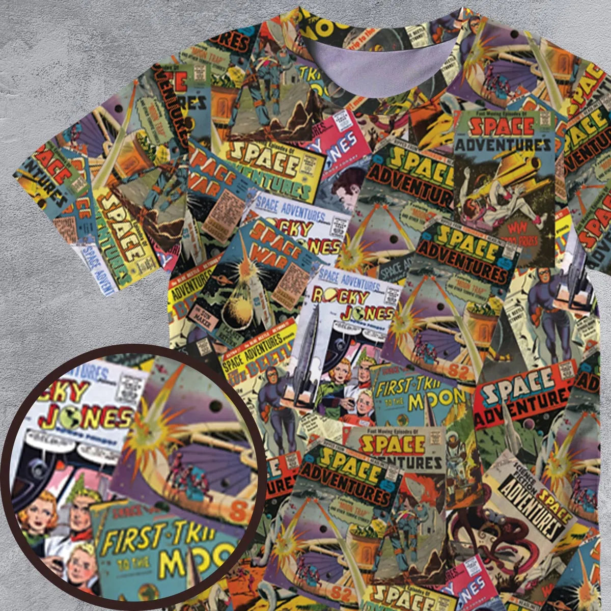 Full Print T-Shirt - V1KESEUQ