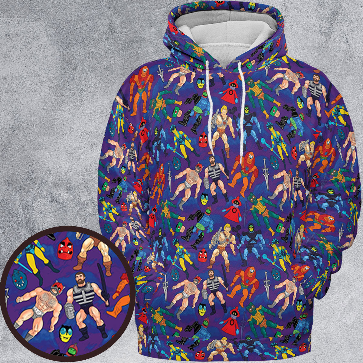 Full Print Hoodie - MRK3D8VR