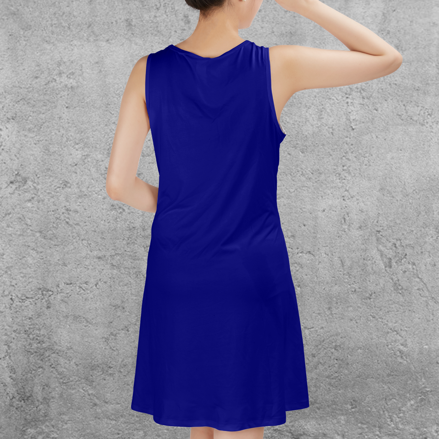 Casual Sleeveless Dress - VPVBSAPE