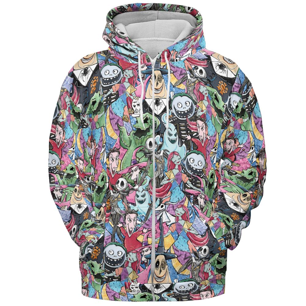 All-over Print Hoodie - 6YV2Z6NP -  - 3