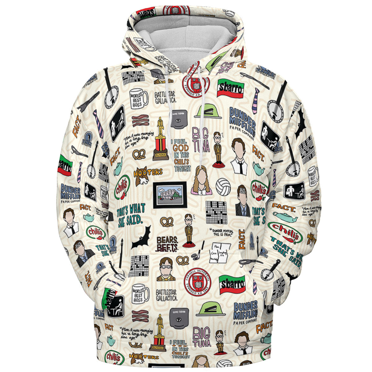 Full Print Hoodie - E9X89TRB