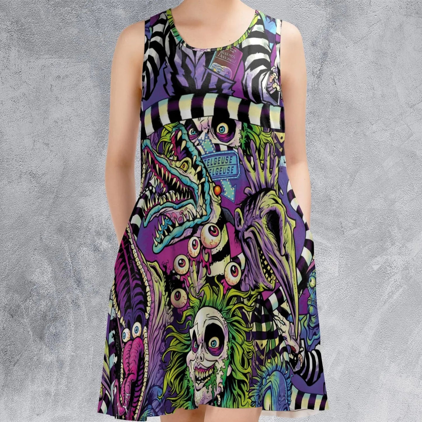 Casual Sleeveless Dress - 85F228FL