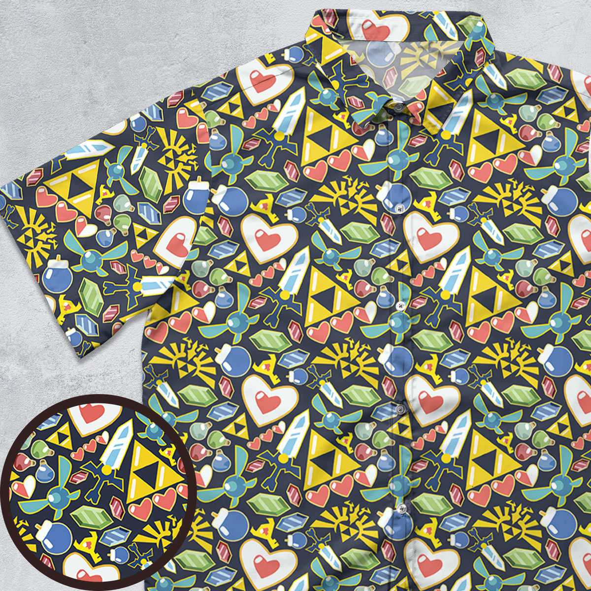 Short Sleeve Button Shirt - RR1ND42M