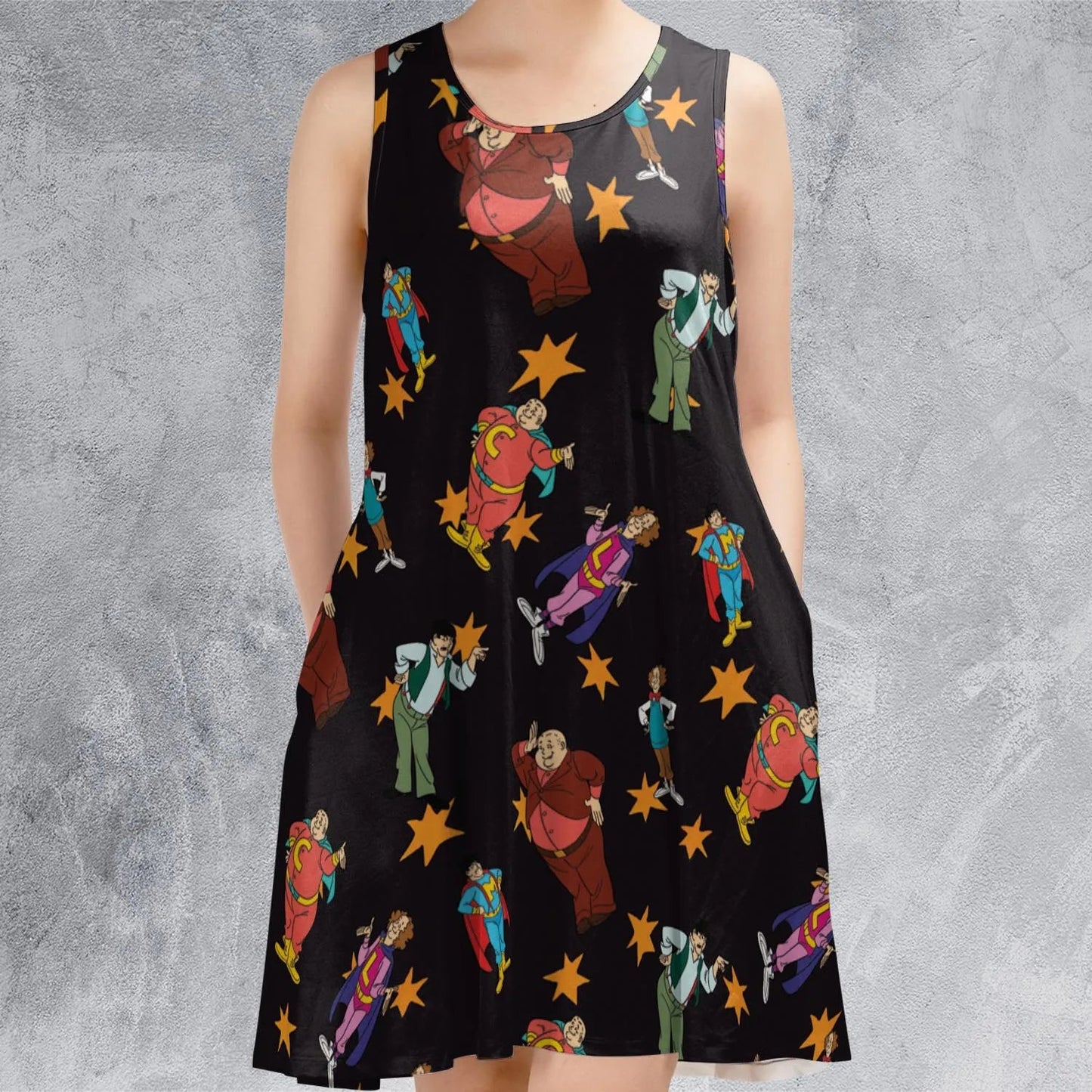 Casual Sleeveless Dress - GGXWMR1W