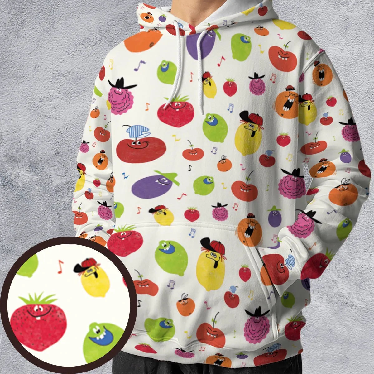 Full Print Hoodie - D7UE1X95