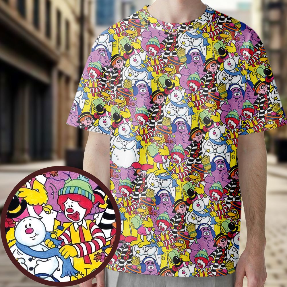 All-Over Print Unisex T-Shirt - 9D2NVESU -  - 1