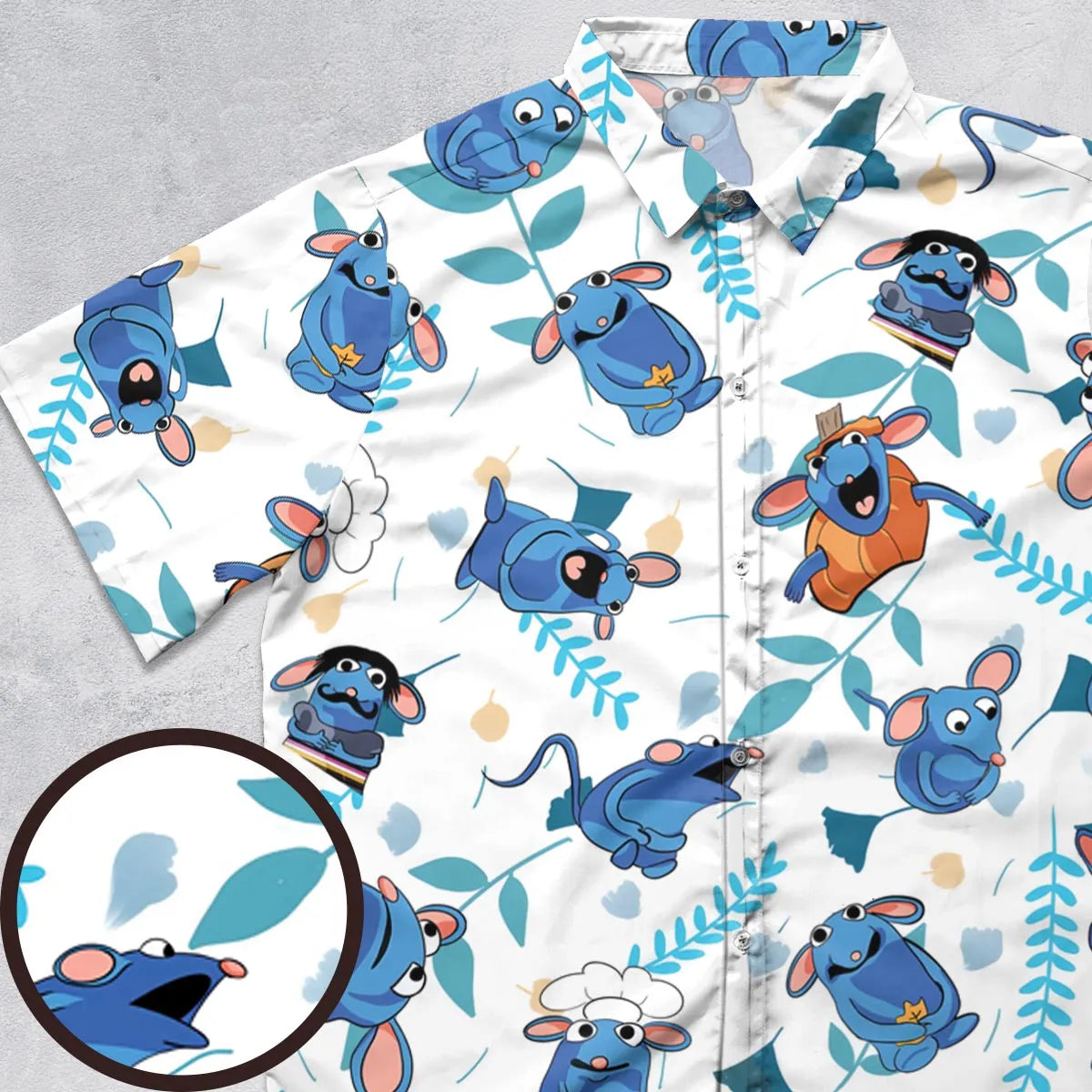 Short Sleeve Button Shirt - S1WAZWTX
