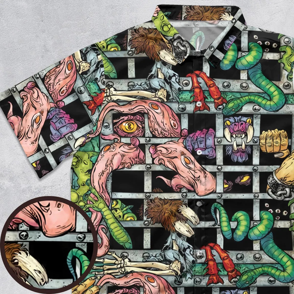 Short Sleeve Button Shirt - 8X4H9HUA