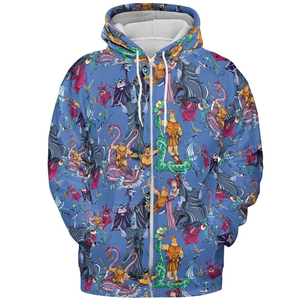 All-over Print Hoodie - 9SF8YQ7G -  - 3