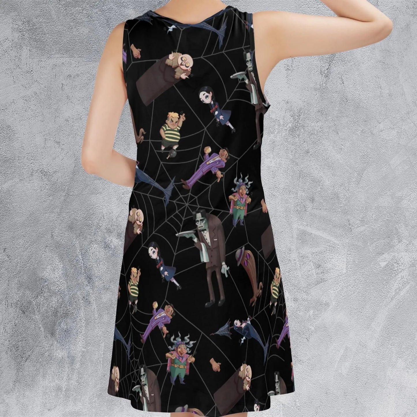 Casual Sleeveless Dress - 1L2JNMJV