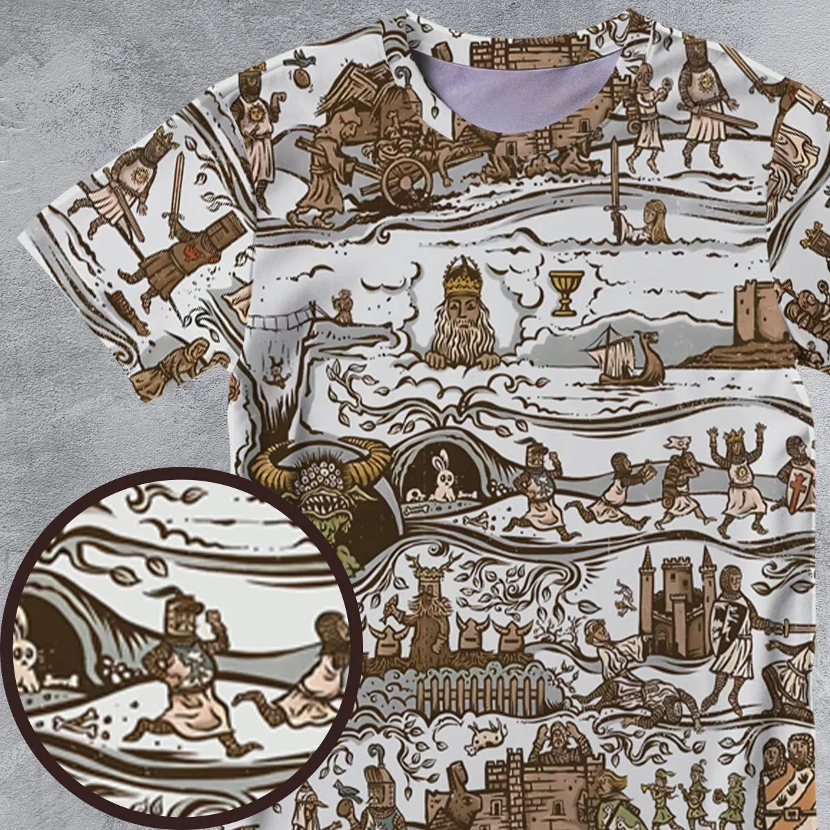 Full Print T-Shirt - 667AU6F4