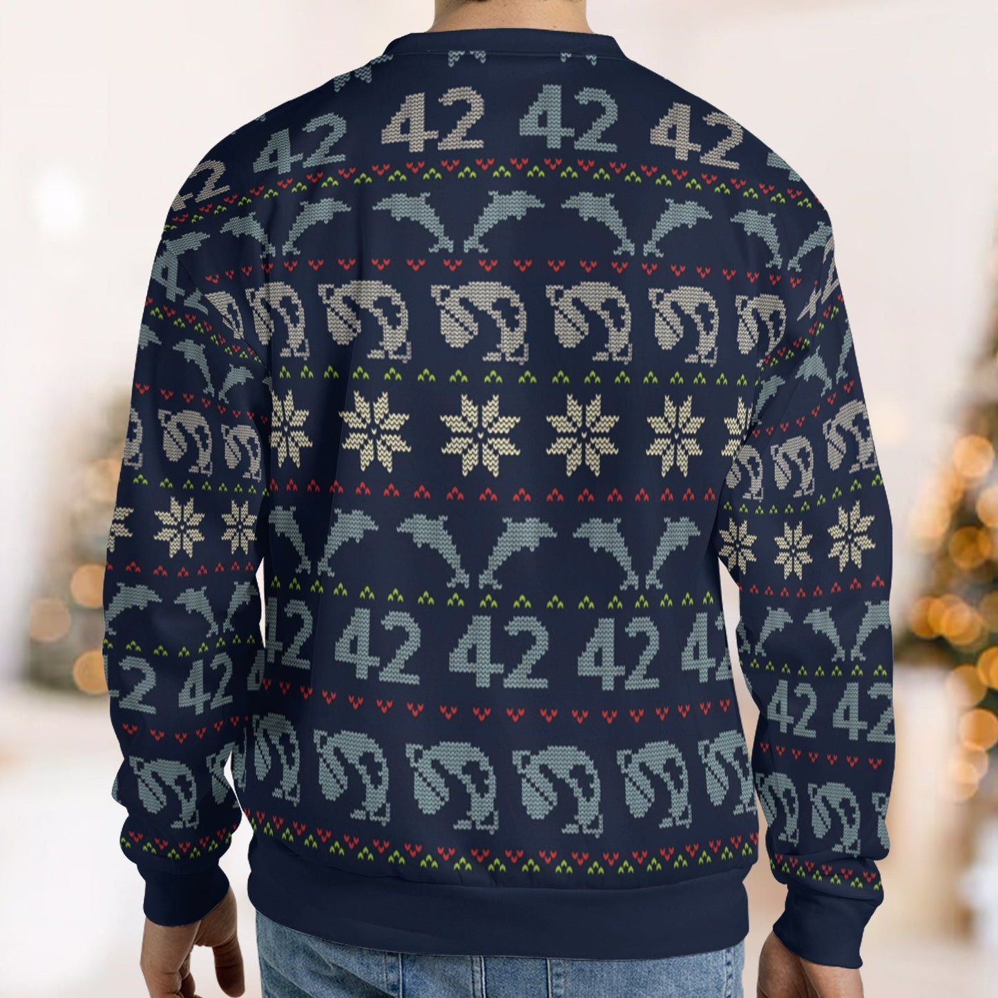 Ugly Christmas Sweatshirt - 8BC5ZNY4