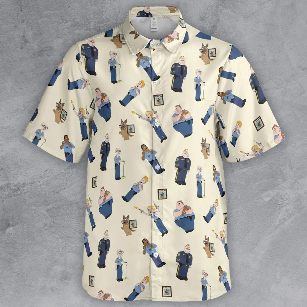 Short Sleeve Button Shirt - F74FL25H