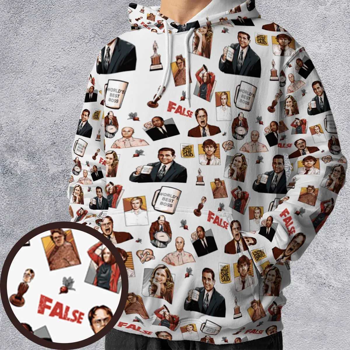 Full Print Hoodie - 1Y44NDCJ
