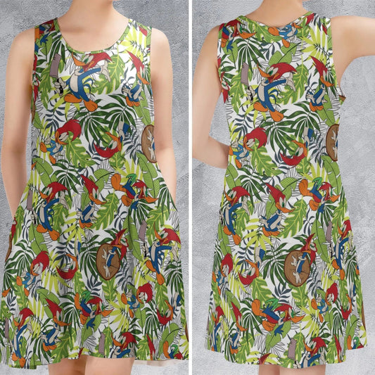 Casual Sleeveless Dress - 61X583HL
