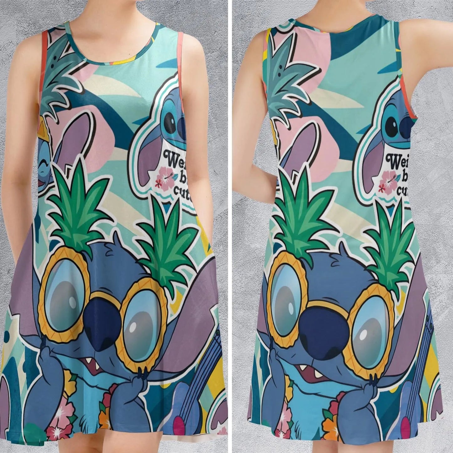 Casual Sleeveless Dress - MGHVCT5P