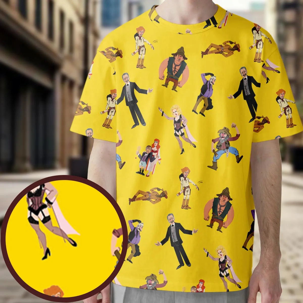 Full Print T-Shirt - QP5J3JGM