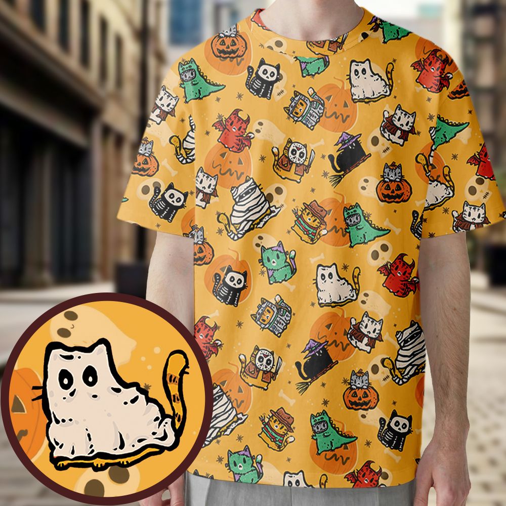 All-Over Print Unisex T-Shirt - PJTSFFLS -  - 1