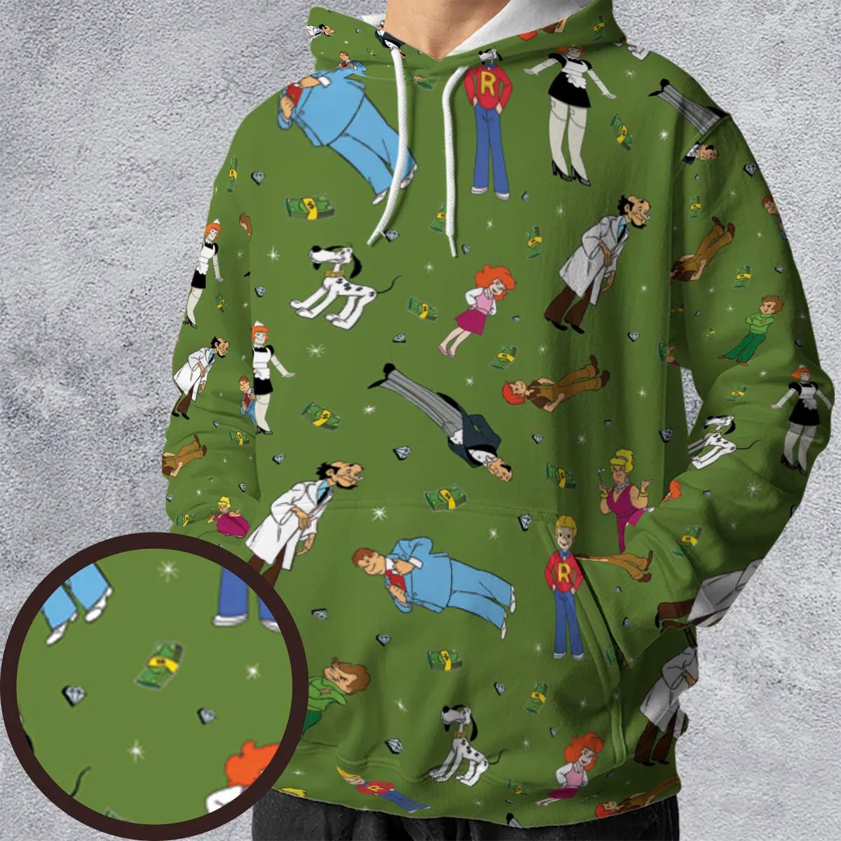 Full Print Hoodie - 81JQ4YZC