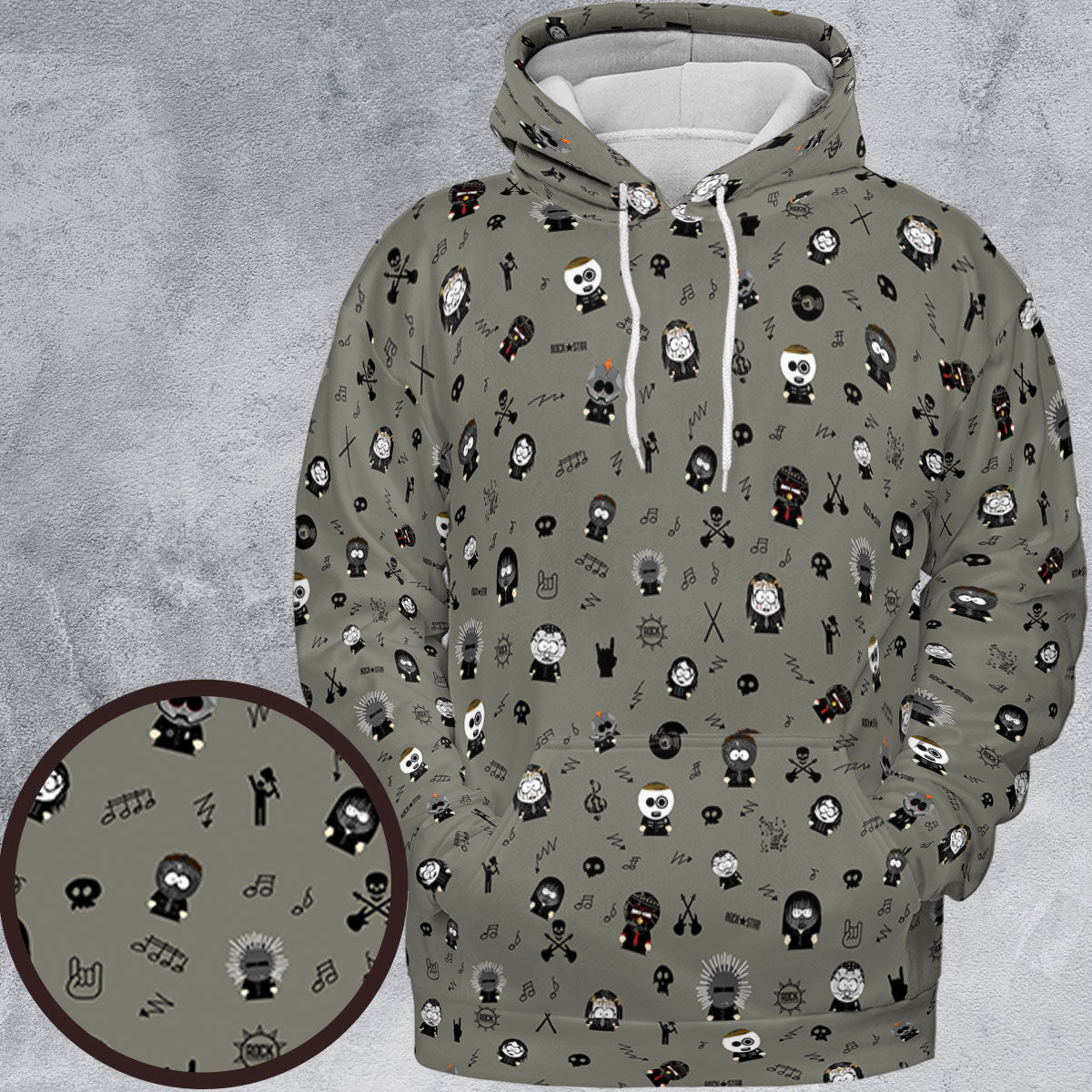 Full Print Hoodie - X54YJGH9
