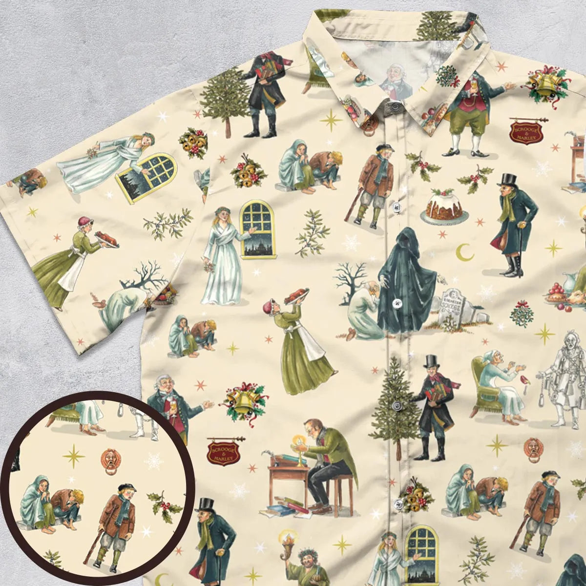 Short Sleeve Button Shirt - A2PDF169