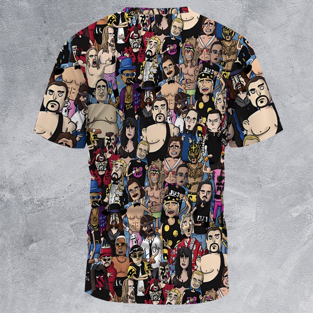All-Over Print Unisex T-Shirt - 6SPDLC59 -  - 4