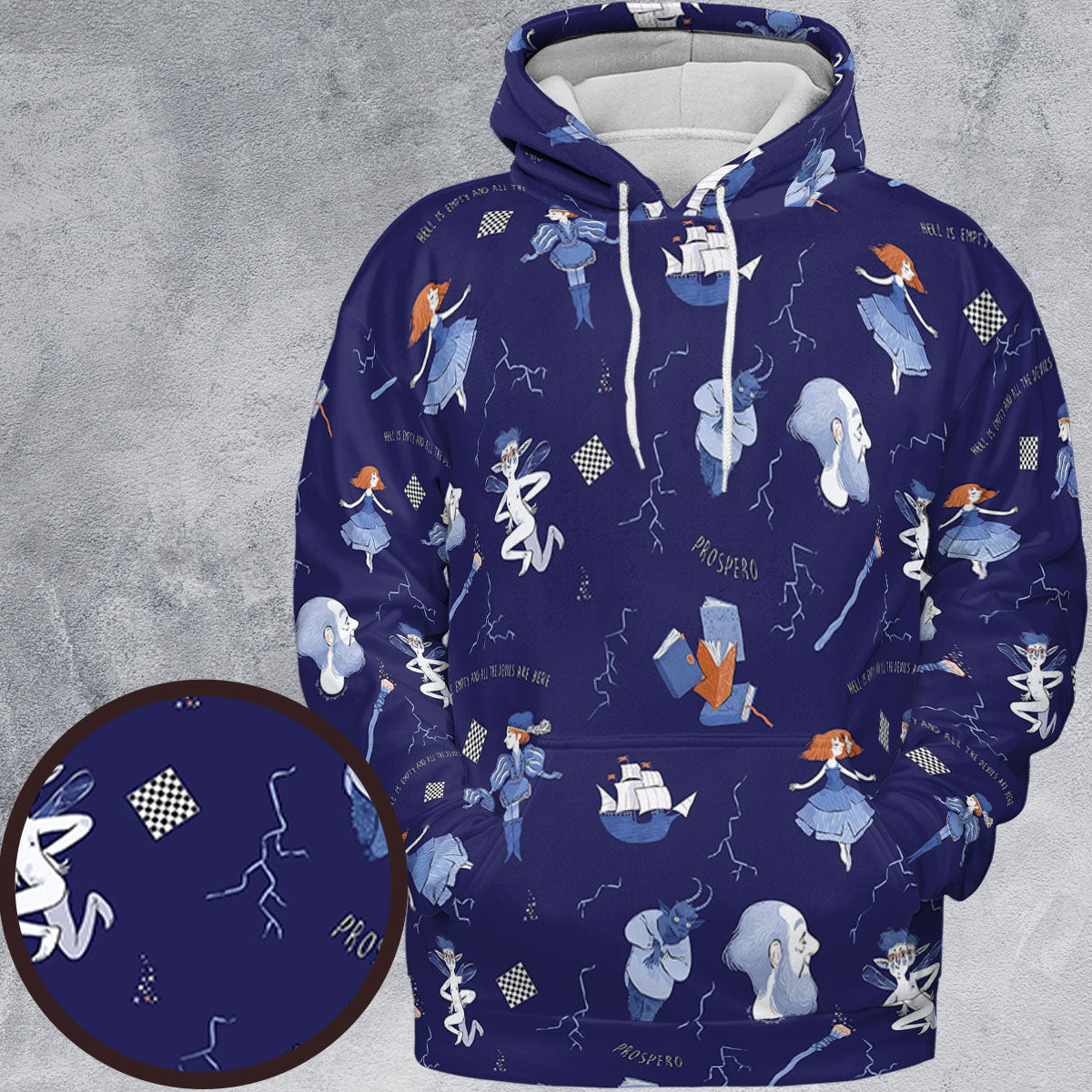 Full Print Hoodie - 7QDB3QDA