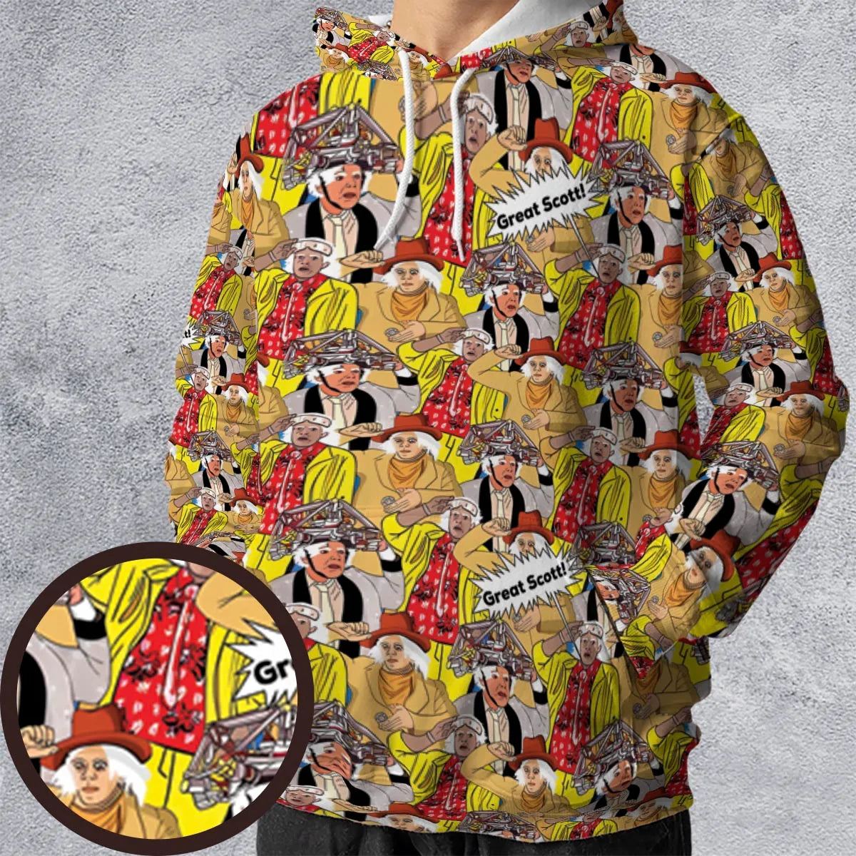 Full Print Hoodie - XXR6QL34