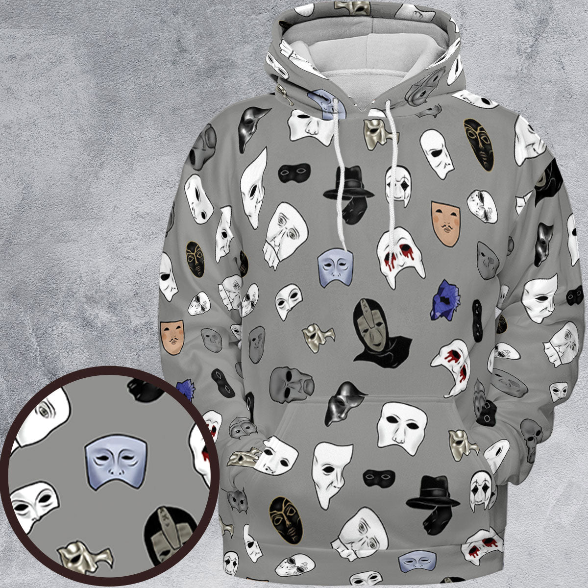 Full Print Hoodie - GJUYWSRT