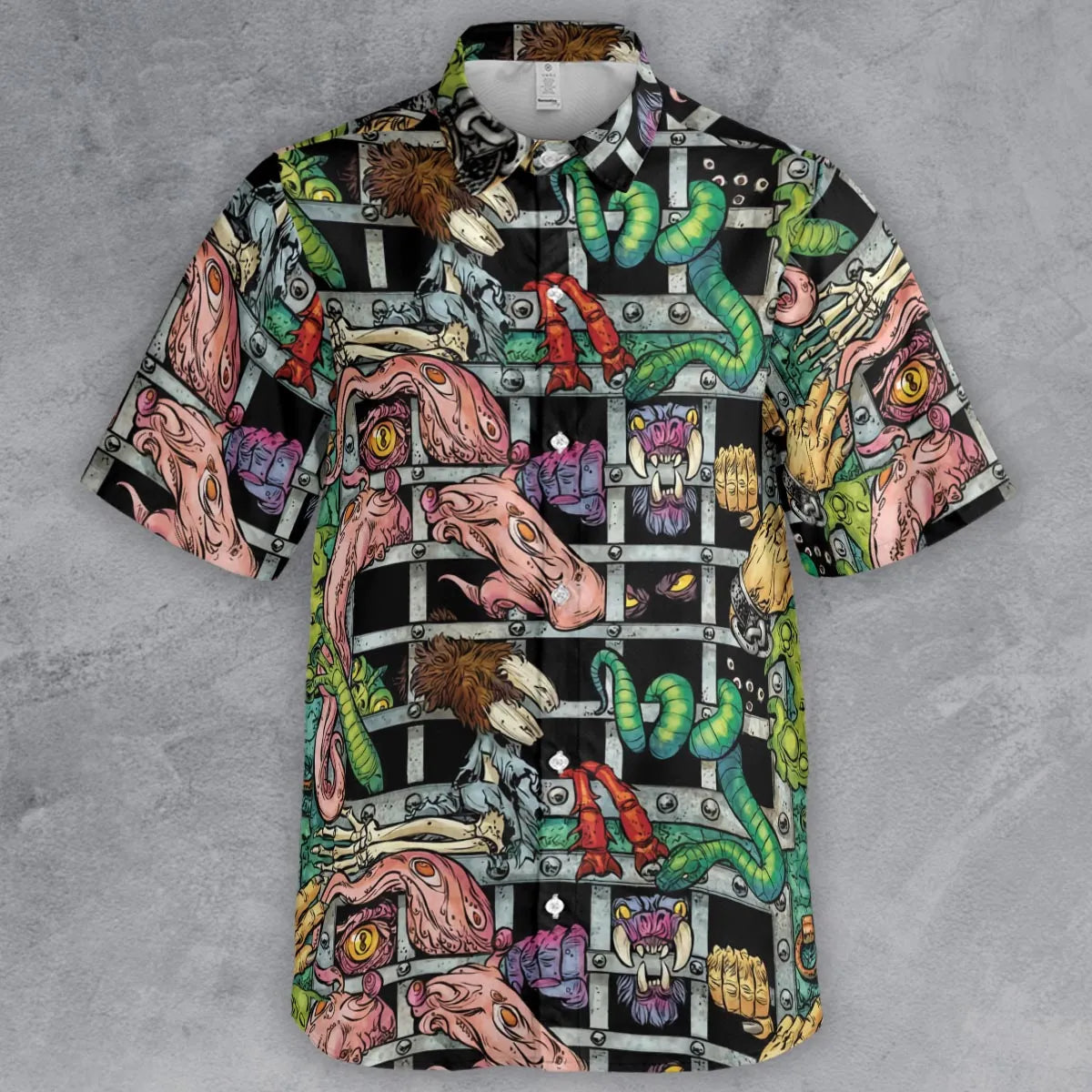 Short Sleeve Button Shirt - 8X4H9HUA