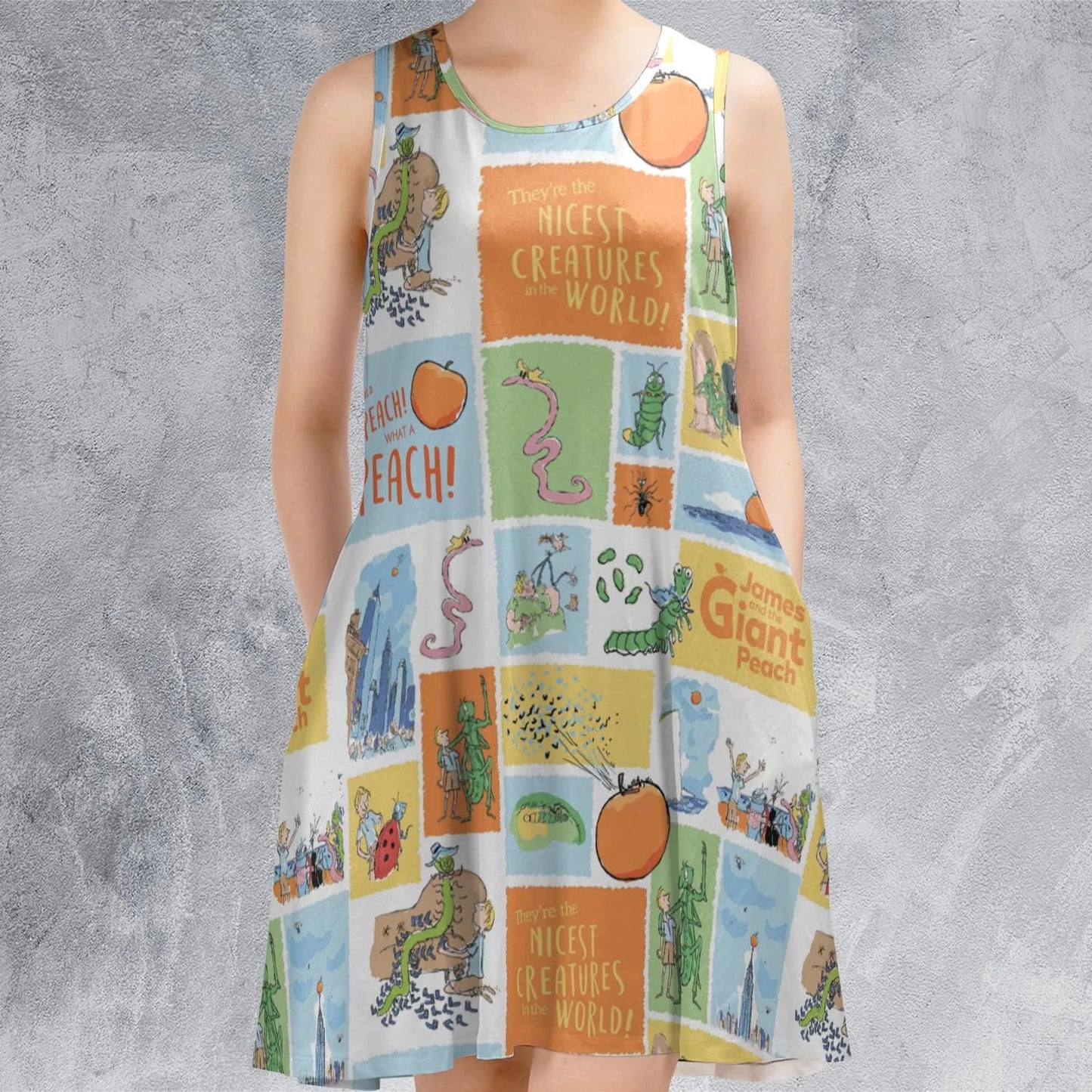 Casual Sleeveless Dress - 2U46W288
