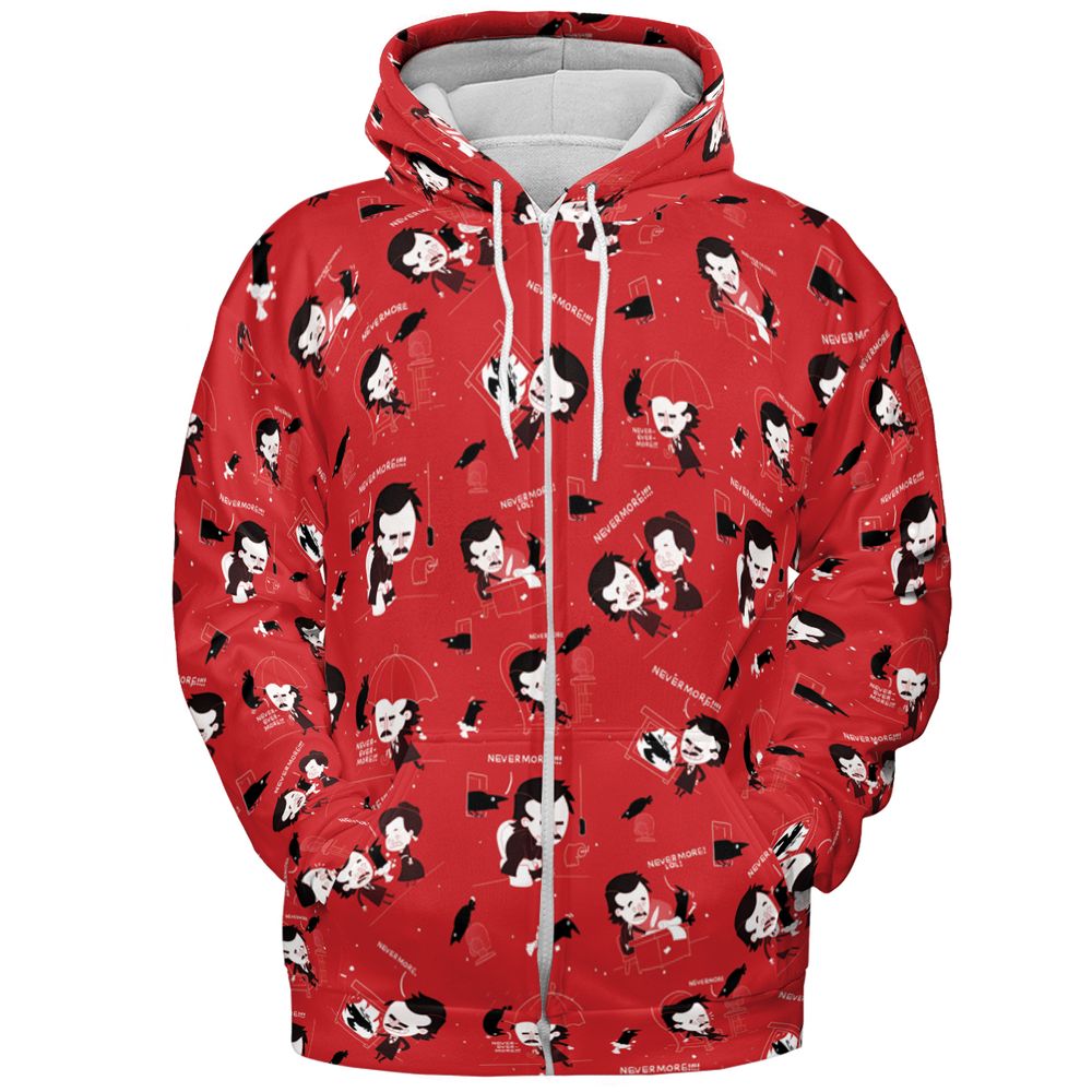 All-over Print Hoodie - R444B4WR -  - 3