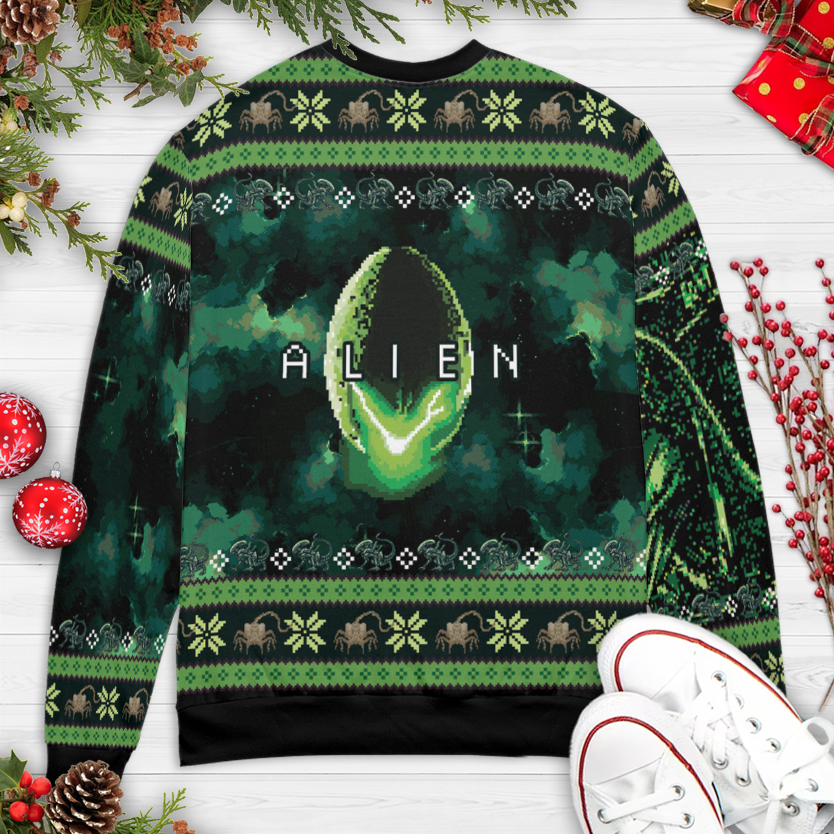 Ugly Christmas Sweatshirt - 5H2HAAAU